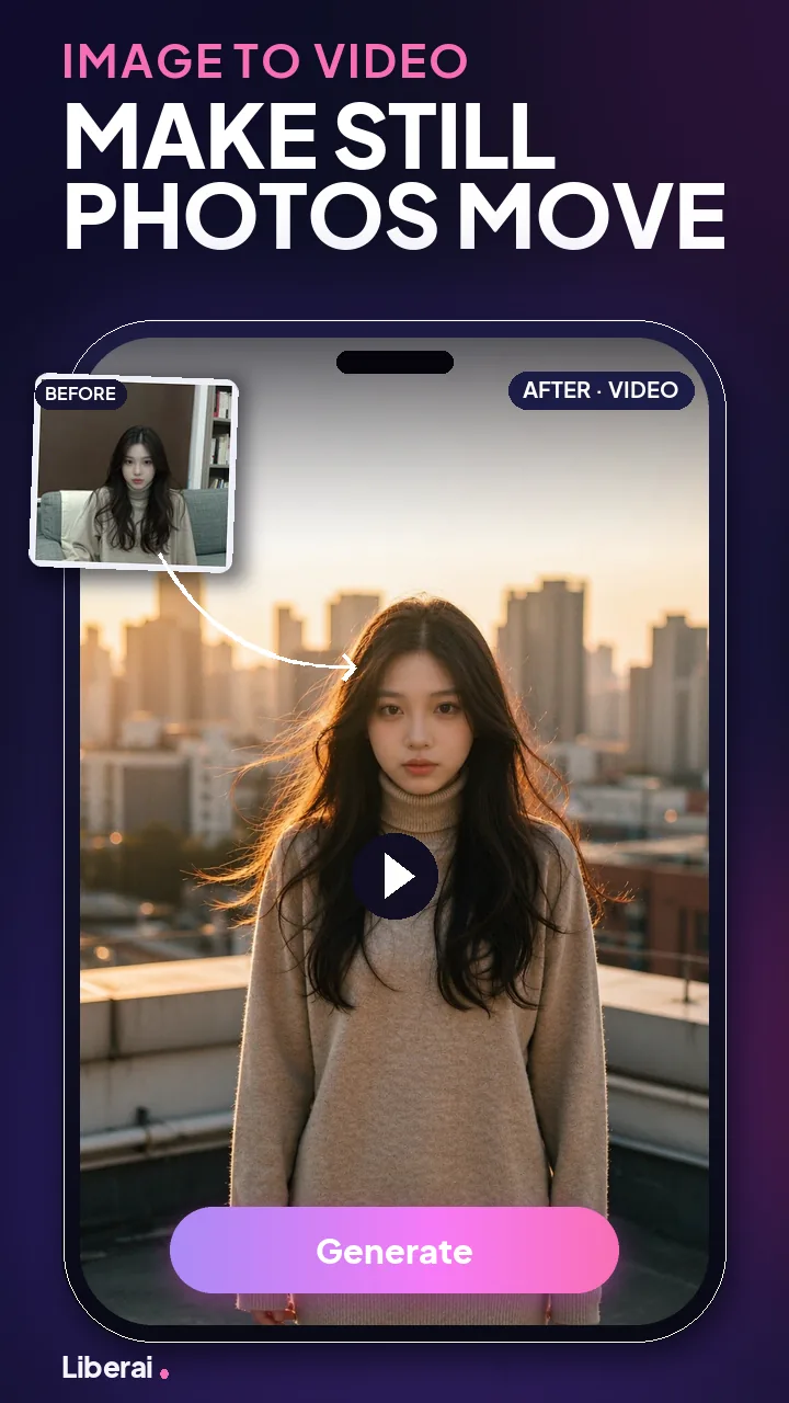Image to Video screen